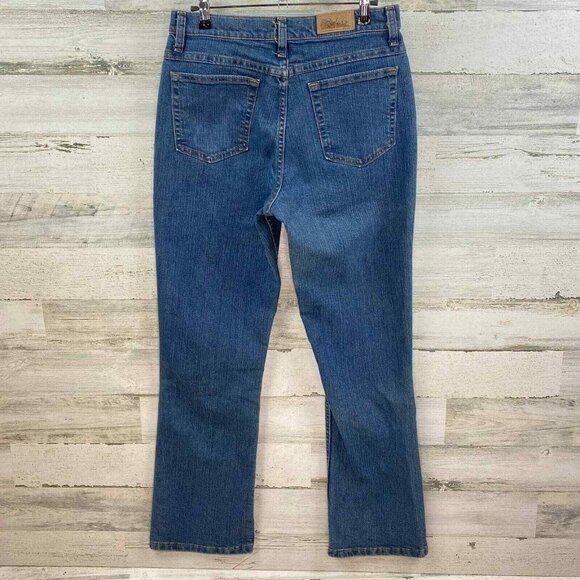 Riders Mom Jeans Womens 10 Blue‎ High Waist Straight Leg Vintage - Picture 5 of 6